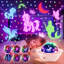 Unicorns Gifts for Girls Toys,6 Films Unicorn Night Light Projector for Bedroom,Rechargeable Night Light for Girls,360° Rotating Butterfly Lamp for Bedroom,Unicorn Toys Mermaid Princess Gifts