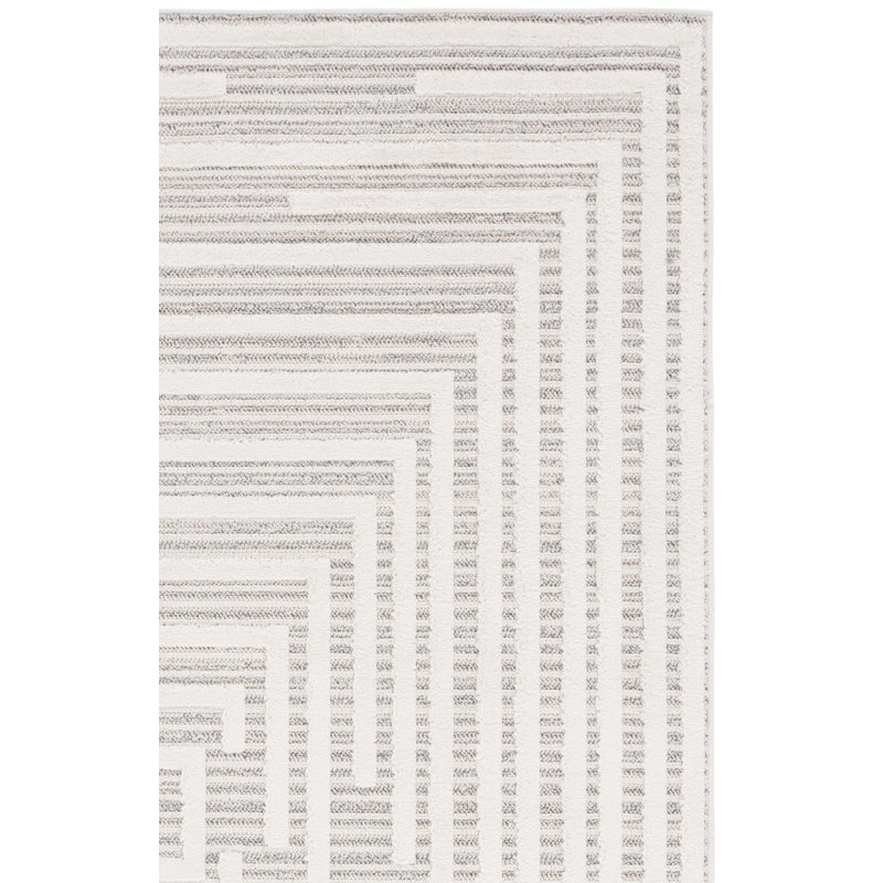 Mahisha Performance Abstract Rug, Rectangle 5'3" x 7'6"