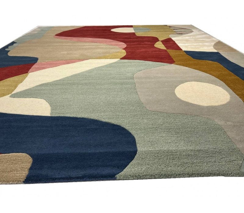 Jexiel One-of-a-Kind 9'09'' x 7'09'' Hand Tufted Area Rug