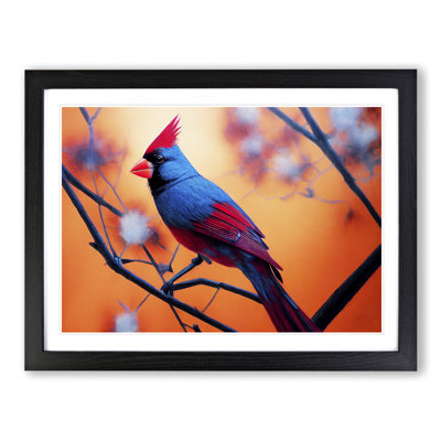 Cardinal Bird Vol.10 - Single Picture Frame Print