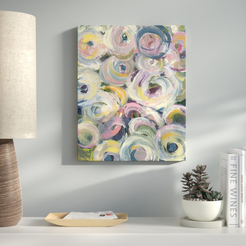 " Spring Flowers ", 16" H x 12" W x 1.5" D