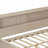 Solid Pine Wood Daybed with Storage Shelves and 3 Drawers, Farmhouse Style for Durable and Organized Living.-191993383