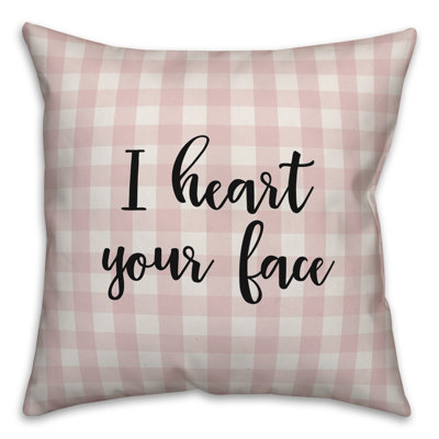  Coussin I Heart Your Face