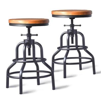 Tabouret de bar pivotant