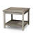 Stylish 2-Shelf Eucalyptus - For Outdoor Relaxation Table, Decay Resistance