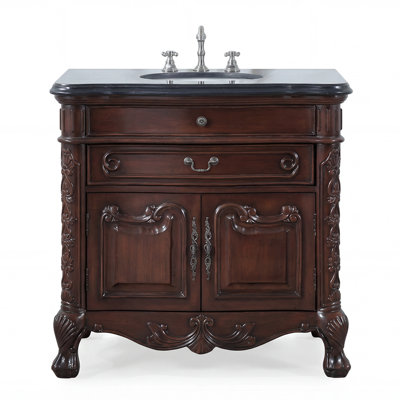 Buckmaster 36'' Single Bathroom Vanity with Top