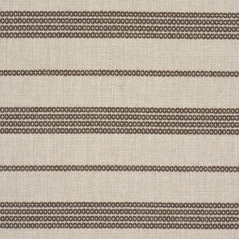 Tissu à rayures Serra Mesa intérieur / extérieur, Jute
