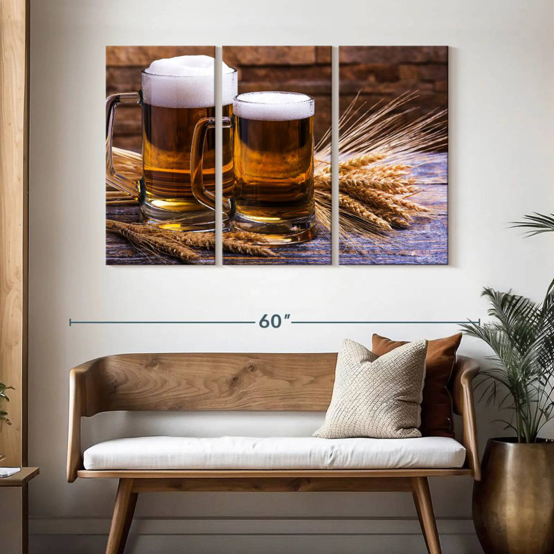 Yarlin Craft Beer, 32" H x 50" W