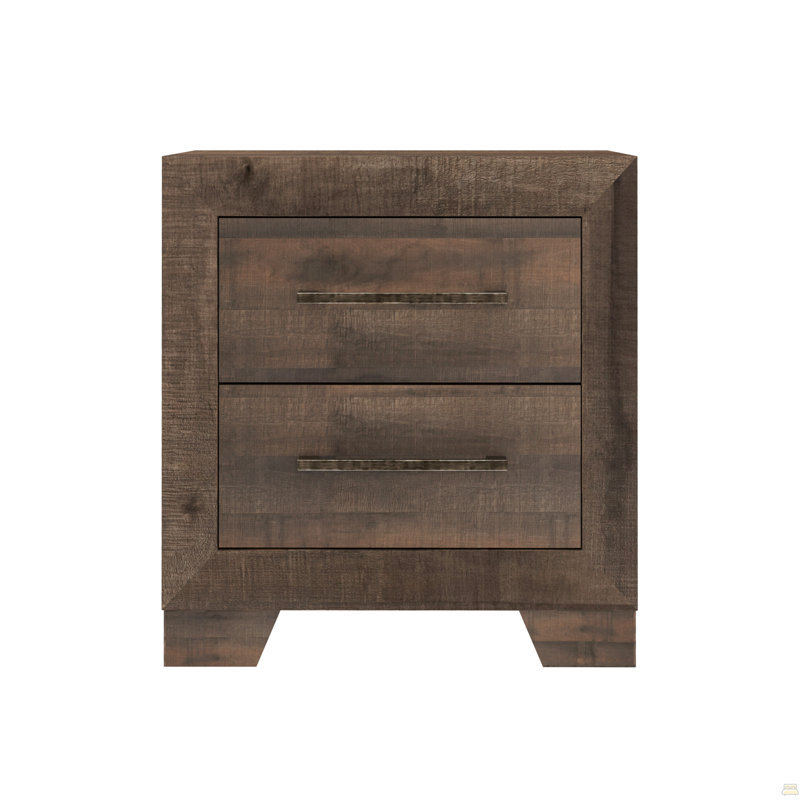 Table de chevet 2 tiroirs