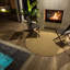 Nature Collection Chequered Indoor / Outdoor Area Rug-1589448141