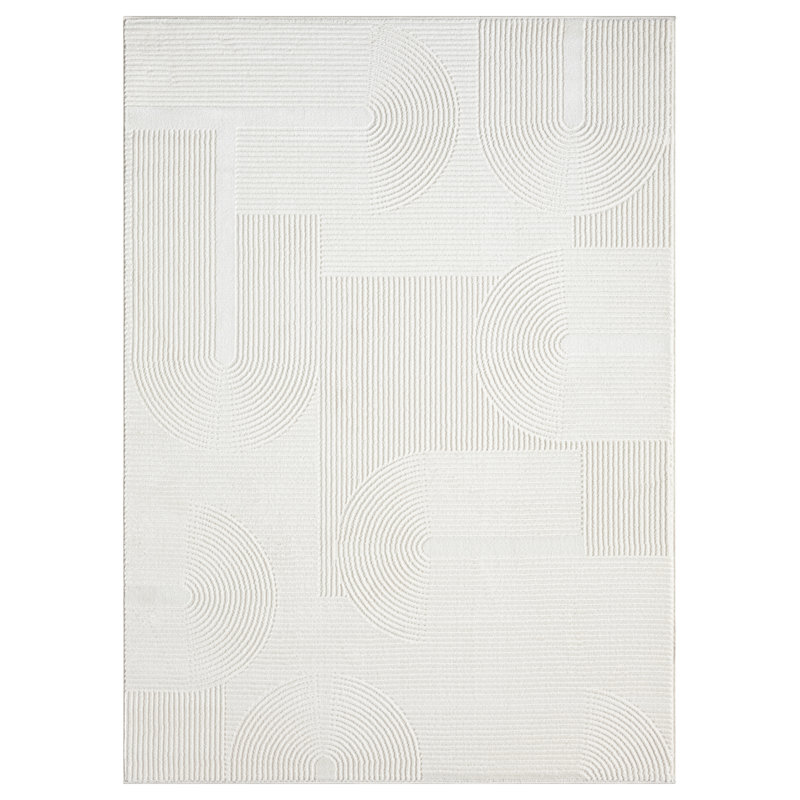 Nuevo Collection Modern Abstract Geometric Area Rug, Rectangle 7'8" x 10'5"