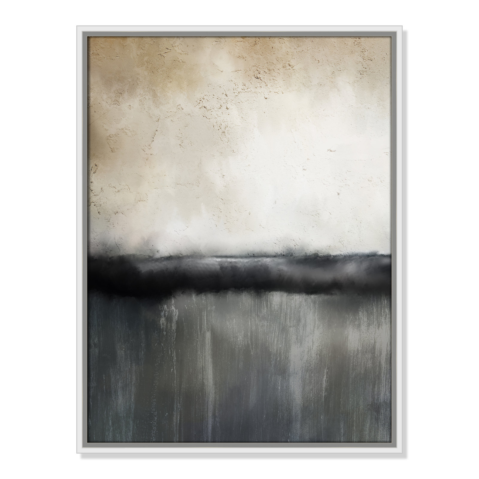Dorota "Sunset" Print by Kimberly Allen, Picture Framed Canvas, 25.5" H x 19.5" W, White