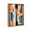 Oliver Gal Vibrant Connections II Abstract - Heavy Gel Top Coat Framed Canvas Art-1009264549-1009264553