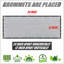 Pare-brise pour intimité avec fixations et œillets Amgo Fence-105991122-105991065