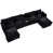 Blanc chenille noir est en rupture de stock