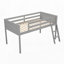 Lit mezzanine bas en bois avec échelle-208479997-208479994
