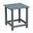Outdoor Adirondack Chair Set Of 2 And Table Set,HDPE All-Weather Fire Pit Chair,  Ergonomic Design Patio Lawn Chair For Outside Deck Garden Backyard Balcony, Grey