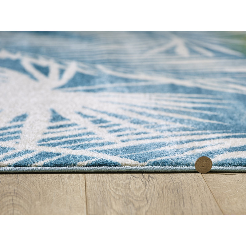 Alessa Floral Indoor Rug, Rectangle 5'3" x 7'7"