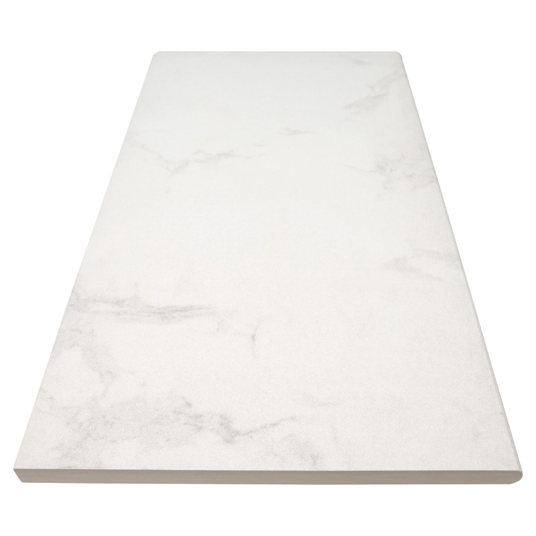 Duravia 13 in. x 24 in. x 0.79 in. Matte Porcelain Pool Coping (4.33 sq. ft./unit, 2 Piece) Ackland 