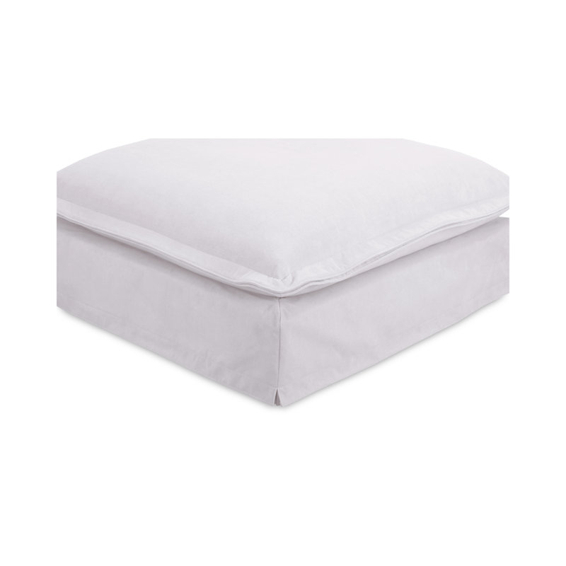 OLIVIA Ottoman, White Livesmart®