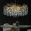 Abe 14-Light 39" Dimmable Tree Branch Crystal Chandelier Round Pendant Lights for Dining Room-294977300