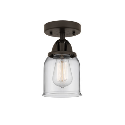 Glass LED Semi Flush Mount