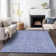 Premium Machine Washable Prisco Denim Rug