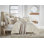 Ensemble de housse de couette 3 pièces Hovey Ivory