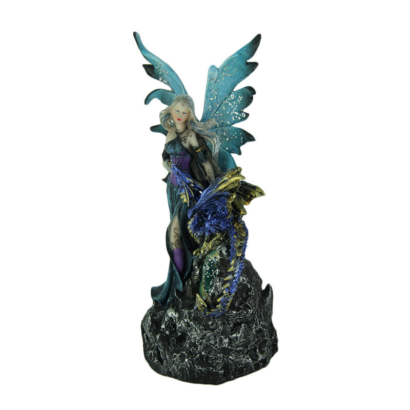 Statue fée et dragon Kenlee
