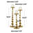 Aluminum Tabletop Candlestick Set-1867351097