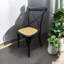 Arnulfo Cross Back Dining Chair, Hand-Finished Distressed Design, Stylish and Comfortable Seating for Any Room-29423220-123105670