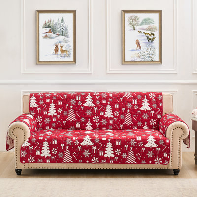 Peppermint Party Slipcover