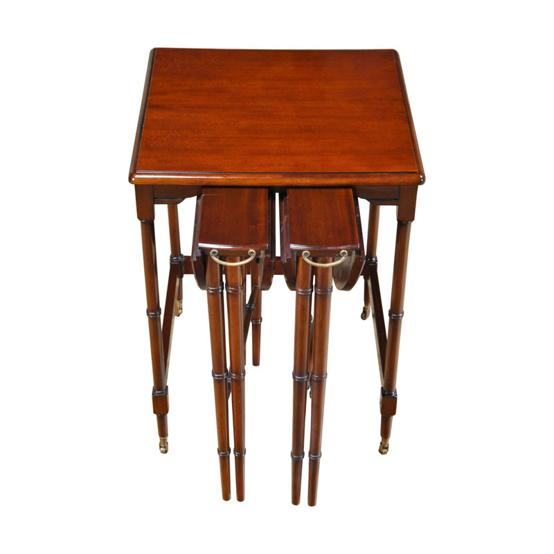 Tall Nesting Mahogany Tables