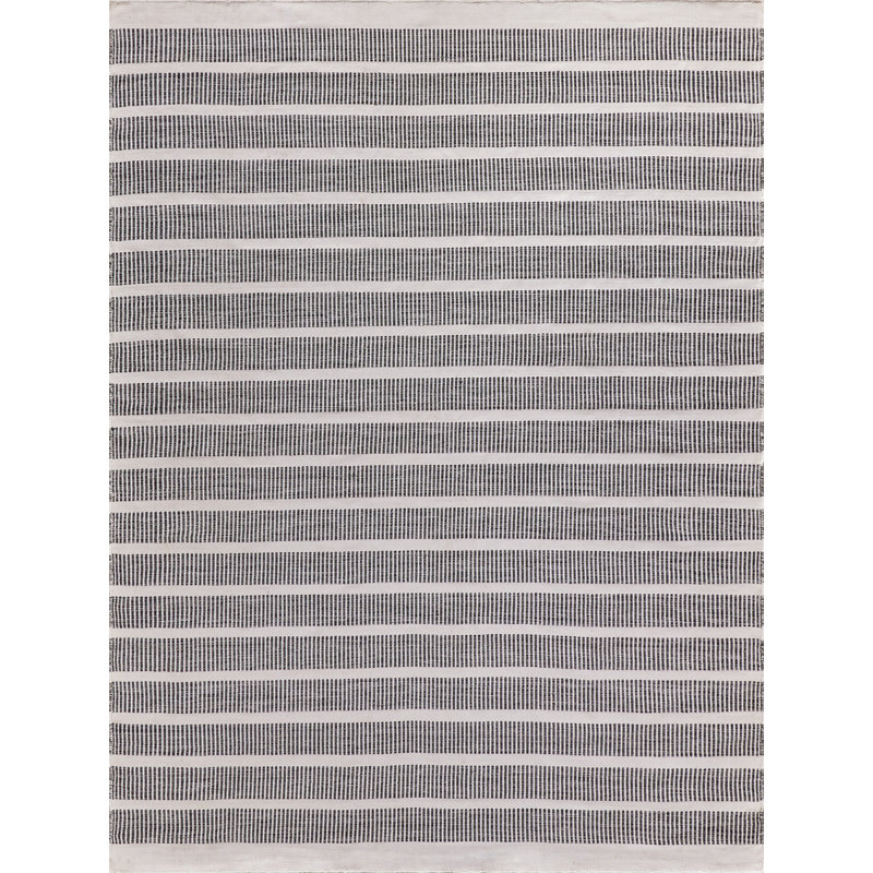 Boca Geometric Area Rug in Ivory, Rectangle 9' x 12'