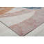 Tapis bleu contemporain Claudeen-55980587