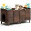 Rattan Litter Box Enclosure