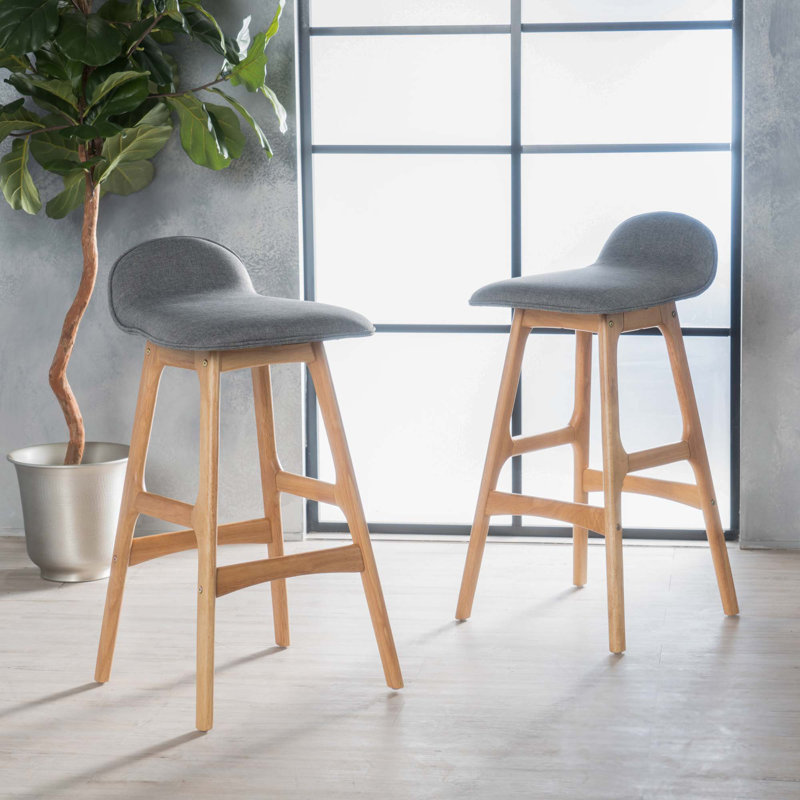 Tabouret de bar 29 po Holden, Grey, Naturel