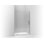 Revel 44'' x 74'' Pivot Shower Door with CleanCoat® Technology