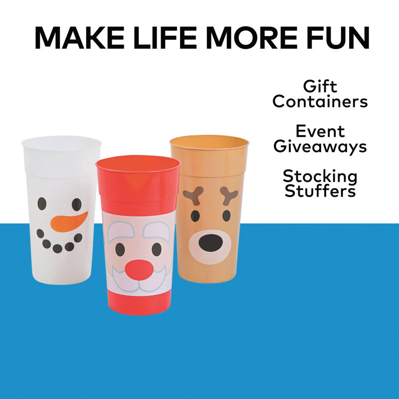 Argyrios Disposable Christmas Cups