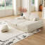 Canapé polyvalent en velours côtelé avec fauteuil inclinable et repose-nuque parfait pour l'espace de vie-548369528