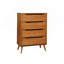 Commode 1 pièce style Mid-Century moderne-904670845