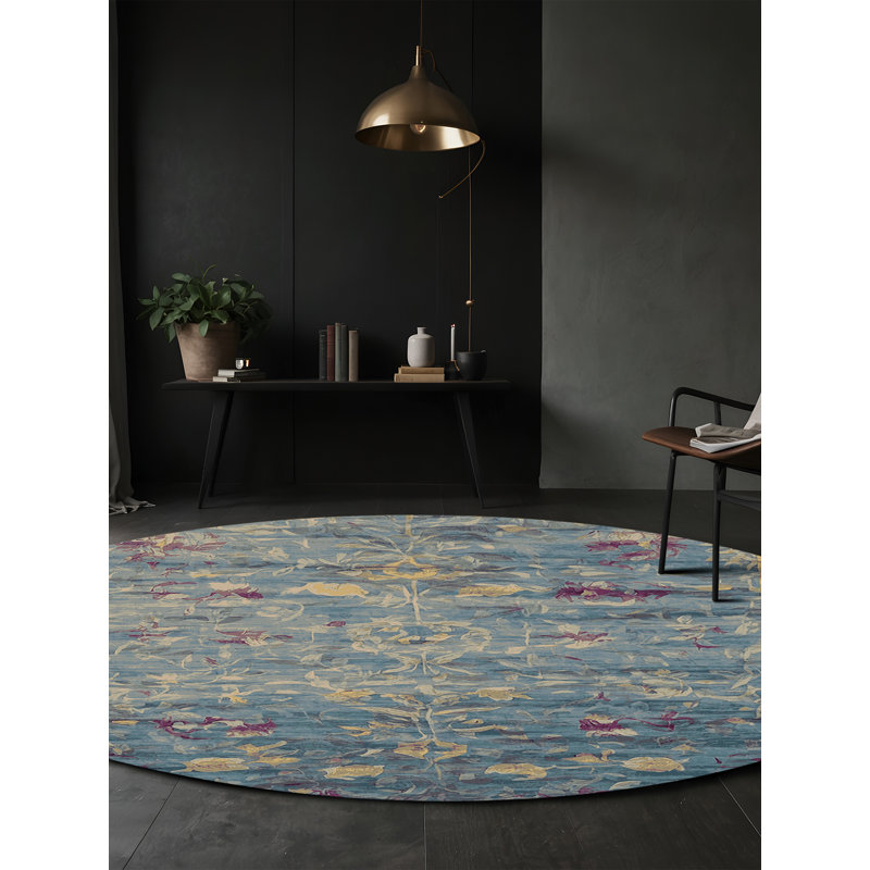 Tapis gris soyeux et moelleux, Rectangle 2 pi x 3 pi