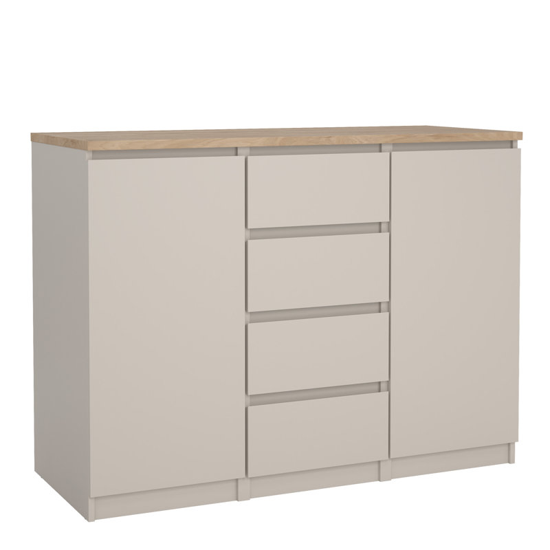 Bertraut 120.8cm Sideboard, Brown;Beige