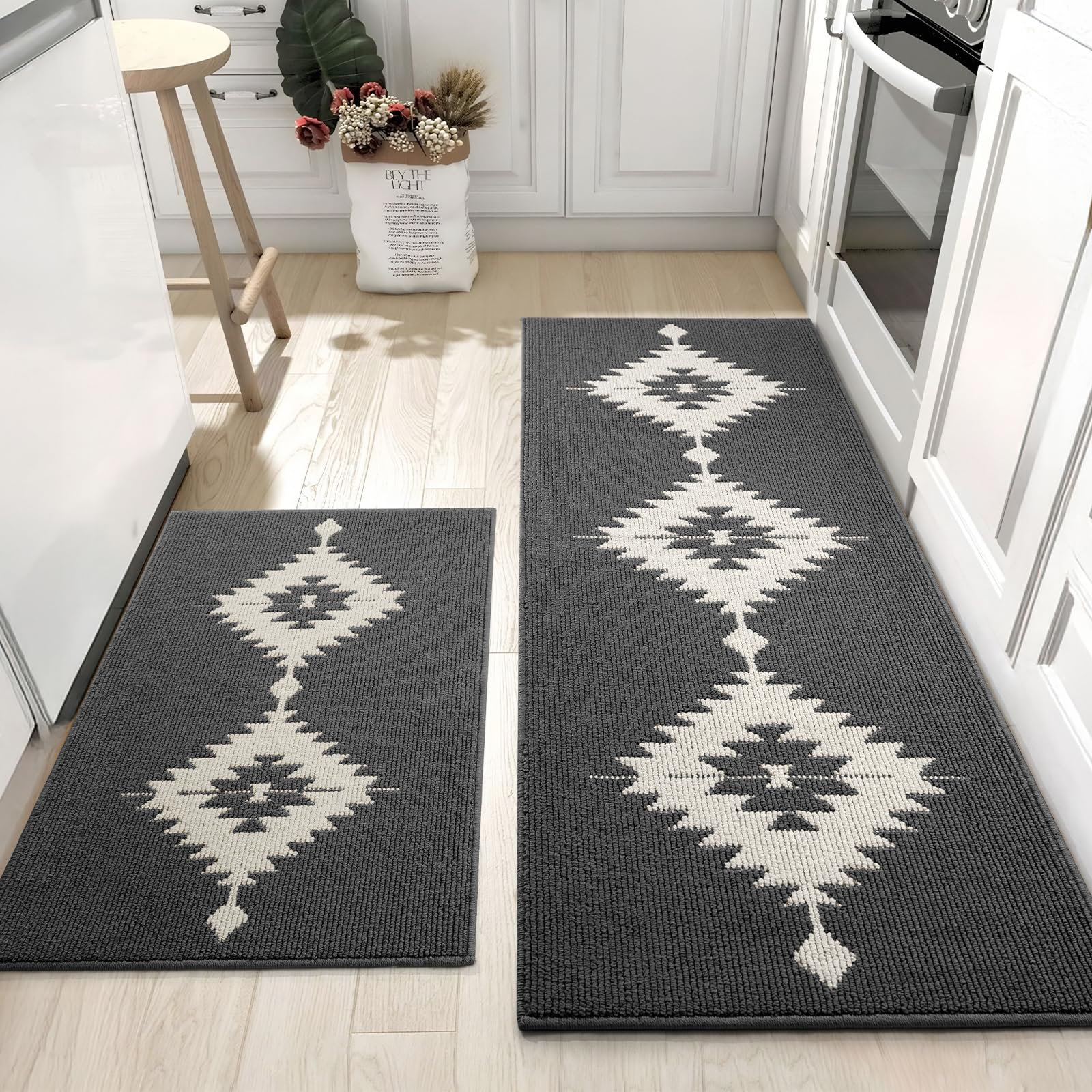 Foundry Select Farmhouse Kitchen Rugs Sets of 2 - Wayfair Canada