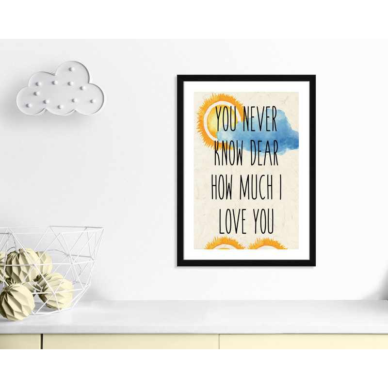 Impression sur papier Sunshine C, H 34,5 po x l 24,5 po x P 0,6 po, Encadré plat chêne