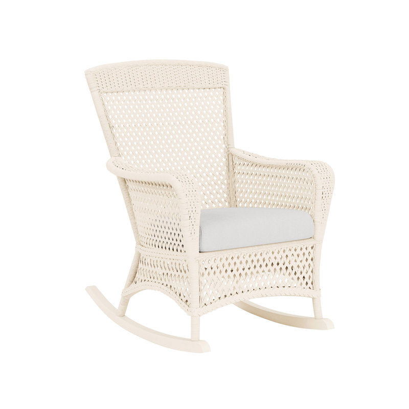 Grand Traverse Outdoor Rocker Chair, Caramel, Canvas Natural Sunbrella® Canvas