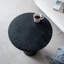 Table d'appoint ronde 22 pi x 22 po x 25,5 po avec base piédestal