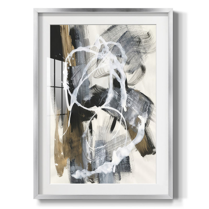 Nature's Winterland III - Impression encadrée, H 25,5 po x l 17,5 po, Argent argent