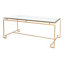 Parallel Sled Glass Coffee Table