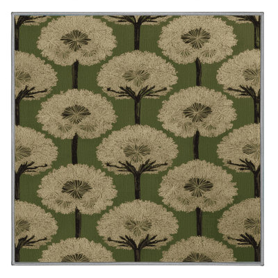 Tapis botanique brun lavable à la machine